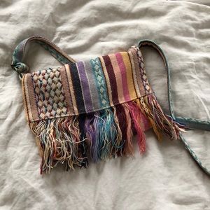 Tribal Textile Crossbody Bag